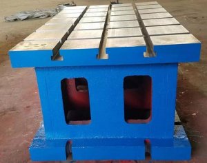 恒博铸业机床辅助工作台 增高垫箱 铸铁方箱厂家定制